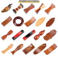 FREEYIO785BH 6Pcs Chopstick Rest Spoon Wooden Manual Polishing Kitchen Tableware