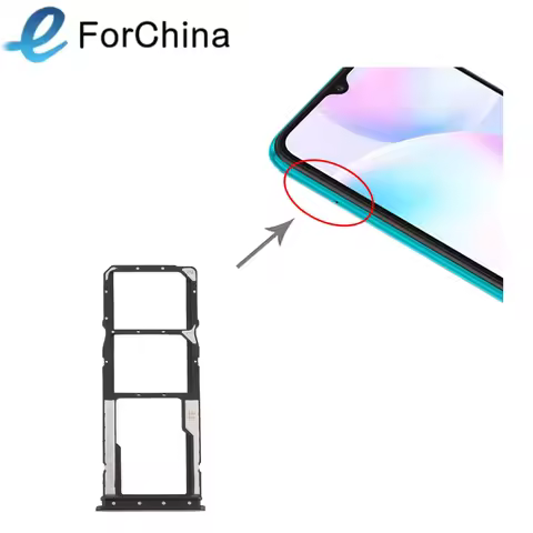 SIM Card Tray + SIM Card Tray + Micro SD Card Tray for Xiaomi Redmi 9A/Redmi 9C