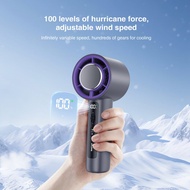 Valore FA-008 High-Speed Portable Fan Light and Compact 100 Speeds of Wind for Instant Cooling