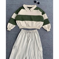 JIJO ONE SET Ji hoo Combie Mix Joy Pants | Women's suit Set | One Set