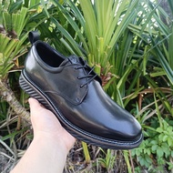 【มีสินค้า พร้อมส่ง】New Business Casual Leather Shoes Men's British Leather Breathable Low Top Shoes 836404