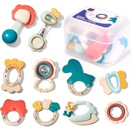 hahaland Baby Toys 0-6 Months - Baby Rattles Teething Toys 3-6 Months, Newborn Infant Toys 6-12 Mont