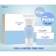 ☾Yumiko Collagen whitening Moisturizing Hydrating Regenerate soap facial cream korean skin