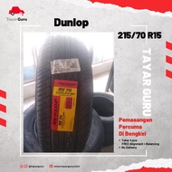 Dunlop 215/70R15 Tayar Baru (Installation) 215 70 15 New Tyre Tire TayarGuru Pasang Kereta Wheel Rim Car