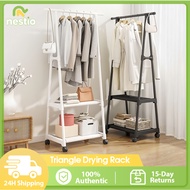 Triangle Coat Rack Bedroom Multi-function Clothes Hanger Coat Rack Floor Bedroom