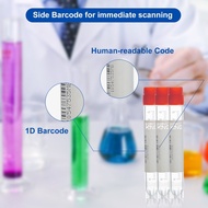 Cold storage bottle 2.0ml-5.0ml, 25 pieces/bag - sterilized, external thread - with barcode (-196 C)