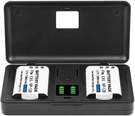 NP-120 (1200mAh) Battery Charger (including tow Batteries) Compatible with casio ‌EX-S200 EX-S300 ZS