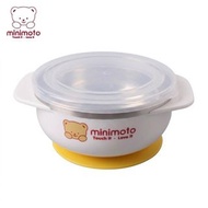 Blove Minimoto 嬰兒碗 Bowl 不鏽鋼 兒童碗 BB碗 學習碗 吸盤碗 保溫蓋 不鏽鋼吸盤碗 #YA1014