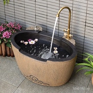 Yard Courtyard Mop Sink Wash Basin Mop Sink Wash Basin Villa Sink Outdoor Garden Terrace Watering Fl