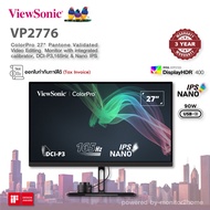 ViewSonic VP2776 27 Inch 1440p Premium USB-C Monitor with 165Hz, DCI-P3, ColorPro Wheel, Pantone Val