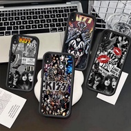 TN41 Fashion Rock Band KISS Casing for silicone cases iphone 12 X 15 Mini XS 11 13 XR 8 14 Plus TPU 