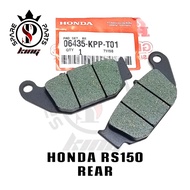 HONDA RS150 REAR BRAKE DISC PAD RS150 DISC BRAKE PAD BELAKANG