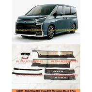 Toyota voxy noah 80 2015 - 2022 / 2023 - foot door side step lip garnish chrome cover bodykit body kit