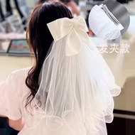 🔥[Taiwan Ready Stock Next Day Delivery]🔥Bridal Veil Bridesmaid Veil Flower Girl Veil Veil Black Veil