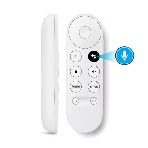 G9N9N Replacement Voice Remote Control Compatible with Google Chromecast 4K Snow Smart TV Streaming 