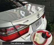 Toyota Camry Accessories Car Rear Spoiler Tail Styling Kits Bumper Cover ABS Material for 2012 2013 
