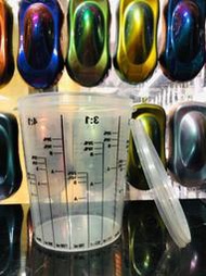 【振通油漆】1900ml 調漆杯 (含蓋) 刻度杯、量杯、容量杯、油漆杯、多刻度