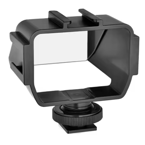 Camera Selfie Vlog Flip Up Mirror Screen 3 Cold Shoe For Sony A6000/A6300/A6500/A72/A73 Nikon Z6/Z7 