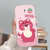 For Compitable With Samsung J7 Pro 2017 J730 Hp Casing Softcase Mode Phone Cover Cute Lotso Cesing Big Wavy Case Soft Casing Cassing