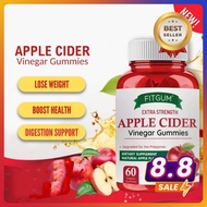 【Local Stock】FITGUM Original Apple Cider Vinegar Gummies Fitgum for Weight Loss Glutathione Slimming