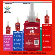 BOLT NUT SIZE <M25 263 LOCTITE thread lock glue diy wire rim custom seal anti rust screw bodykit
