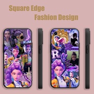 Casing For OPPO A53 Reno6z 6 Lite A78 A98 5G A3 Pro Reno 8t 4G kpop demon hunters rumi Pink aestheti
