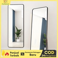 PURI (Free Wooden Packing) Full BodyCermin Aesthetic standing mirror Oval Type 160x50/ 150x40CM