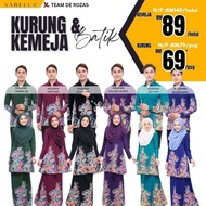 Ready stok Sabella Batik | Sabella Kurung Tanpa Gosok | Ironless Printed Kurung Mom  plussize 2022 s