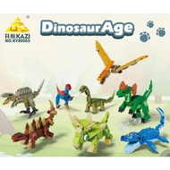 NEW Kazi KY80065 DinosaurAge Dinasour Mini Building Block (1 Set of 8 Designs) Compatible puzzle ass