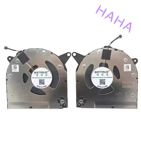 H+Replacement Laptop CPU+GPU Fan for Lenovo Legion Y9000X R9000X R9000V 2021H Series DFS5K123043639 
