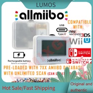 LUMOS Allmiibo amiibo digital compatible for nintendo switch wii u 3ds with NFC Bluetooth Emulator