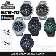 [Casio Malaysia Warranty] Casio Edifice ECB-10 Series Men's Bluetooth ECB10 ECB-10D ECB-10PD ECB-10D