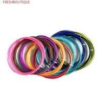 FRESHBOUTIQUE Colorful Rainbow Badminton String, Elastic Colorful Badminton Racket Strings, 0.73mm A