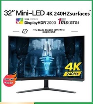 Samsung 32吋 Mini-LED 4K 240Hz 曲面顯示器