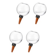 (NDPB) 500 Ml Watering Balls for Plants(Pack of 4) Automatic Dripping Water Devices Transparent Bulb
