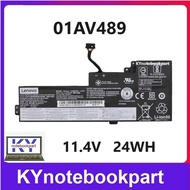 BATTERY ORIGINAL LENOVO แบตเตอรี่ ของแท้ LENOVO Thinkad T470 T480 A475 A285 01AV419 01AV420  SB10K97