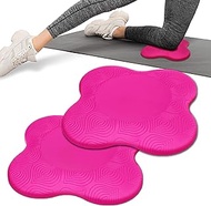 Yoga Knee Pad Cushion, Thick Foam Yoga Kneeling Pad, Anti Slip Yoga Support Pad, Foam Pilates Kneeling Pad, Sports Balance Cushion for Protecting Knee, Ankle, Elbow, Hand，and Head-2 Packs