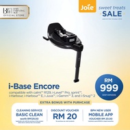 Joie Signature i-Base Encore (calmi R129 car cot, i-Level Recline, i-Harbour, i-Juva, i-Gemm3, and i