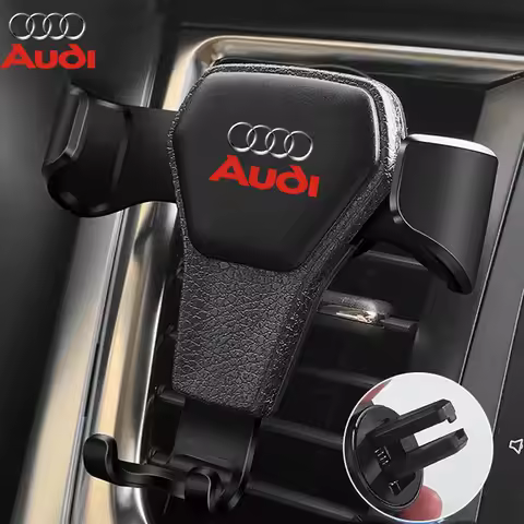 Car Tire Valve/ Gravity Car Phone Holder Air Vent GPS Stand Accessories For Audi A1 A2 A3 A4 A5 A6 A