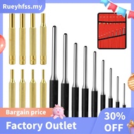 Excellent Roll Pin Punch Set Including Brass Pin Punches, Steel Pin Punches with Storage Pouch