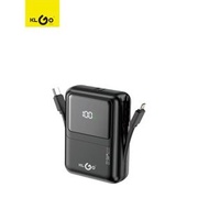 KLGO KP-41-white- 10000mAh 22.5W 磁吸無線自帶線快充行動電源快充移動電源充電寶尿袋
