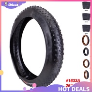 MEE Fat Tires Folding Replacement Electric Fat Bike Tires Mountain Snow Bike 20 x 3.0 / 20 x 4.0 / 26 x 4.0 In