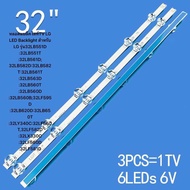 ใหม่สำหรับ LG 32 นิ้ว 32LB580B \ 32LB620B 32LB561 32LB572 LCD backlight strip