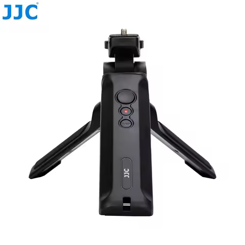 JJC Wired Remote Shooting Grip Mini Tripod for Panasonic Lumix DC-ZS99 LUMIX S9 G100D for Vlogging V