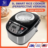 Rice cooker 5 liter periuk nasi elektrik besar 5kg multi cooker periuk nasi elektrik rice cooker non stick 電飯鍋 电饭煲 飯鍋