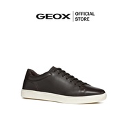 GEOX รองเท้าผ้าใบผู้ชาย รุ่น U AVOLA - COFFEE FW24 (U45GSAC6009M_F4BRXX)
