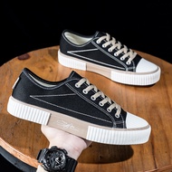 Men's Canvas Breathable Sneakers - Casual Low Top | Biscuit Color | Wholesale Available