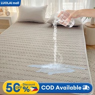 Waterproof Mattress Protector Bedsheet Foam Topper Mattres Cover 90/120/150/180cm