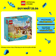 LEGO DISNEY PRINCESS 43233 Đồ Chơi Lắp Ráp Cỗ Xe Ngựa Phiêu Lưu Của Belle (62 chi tiết)