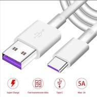 Buy 1 Free 1 1M 2M 3M Huawei  OPPO 5A Super Charge Type C USB  cable for huawei OPPO TYPE C port Handphone